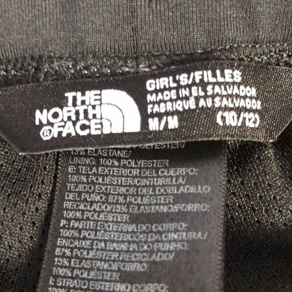 The North Face Gray and Black Two Tone Joggers Girls Size M (10-12) Sweatpants - Picture 4 of 10
